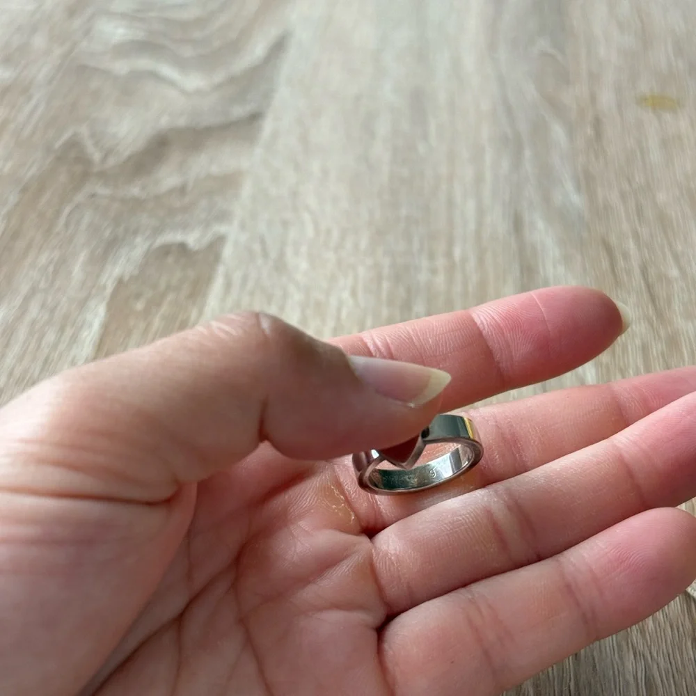 Gucci Trademark Ring With Heart Pendant - Picture 5 of 8